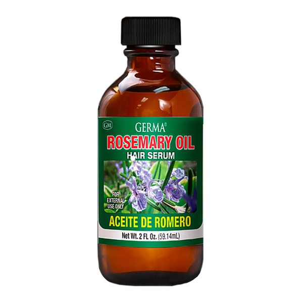 Germa Rosemary Oil. Hair Serum, Hand Moisturizer and Anti-Aging Oil. 2 Oz