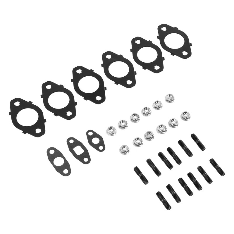 Exhaust Manifold Bolts Gaskets Kit 5266422 Metal Alloy Replacement for