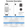DIHOOL DC Circuit Breaker, 60 Amp Solar Breaker Box, Solar