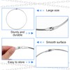 3 Pcs 6 Inch Loose Leaf Binder Rings Extra Large