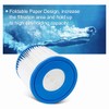 WuYan 2pcs Replacement Swimming Pool Filter Compatible with Best-way I