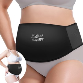 Relief Expert Relief Expert C Section Ice Pack for Post-Op, Belly Binder C Section Recovery Must Haves, Gel Ice Packs for C Section after abdominal surgery with Hot&Cold Therapy, Incision Protector from Baby Knocks