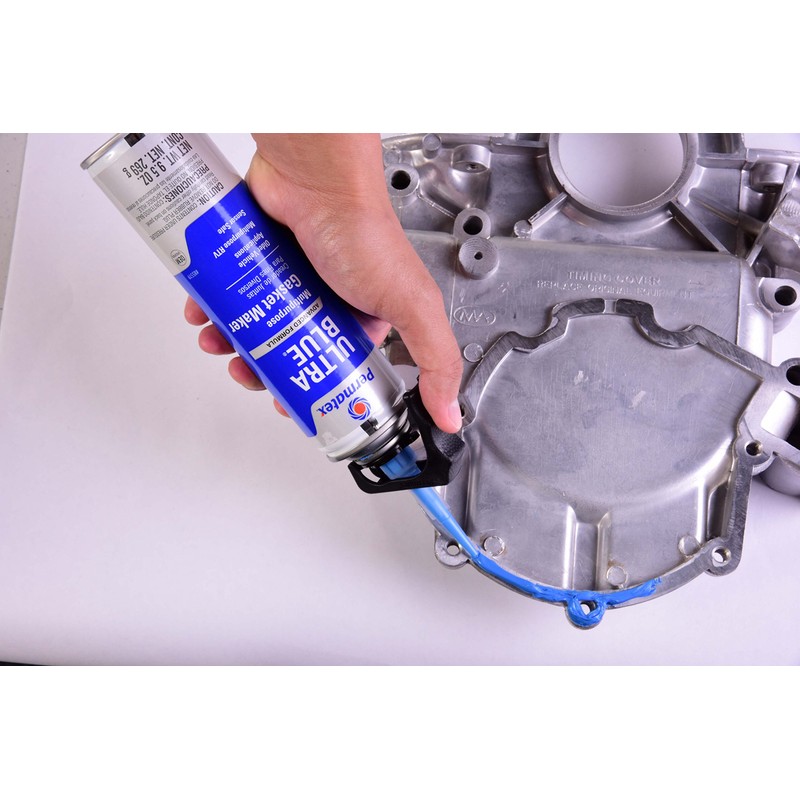 Permatex 85519 Sensor-Safe Ultra Blue RTV Silicone Gasket Maker, 9.5