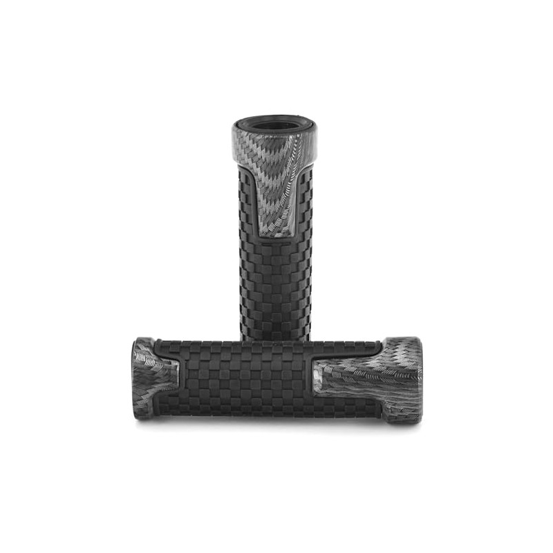 Universal Motorcycle Scooter Handlebar Grips Rubber Open 22 + 24-25