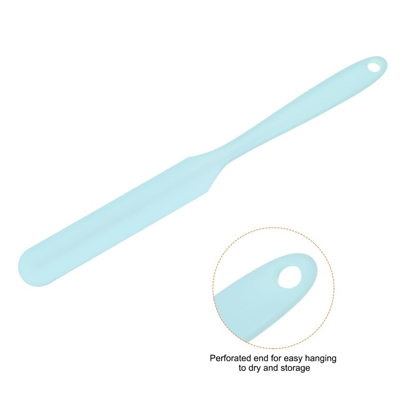 HARFINGTON 1Pcs Silicone Spatula Scraper 9.45" Reusable Non-Stick Flexible Spatulas