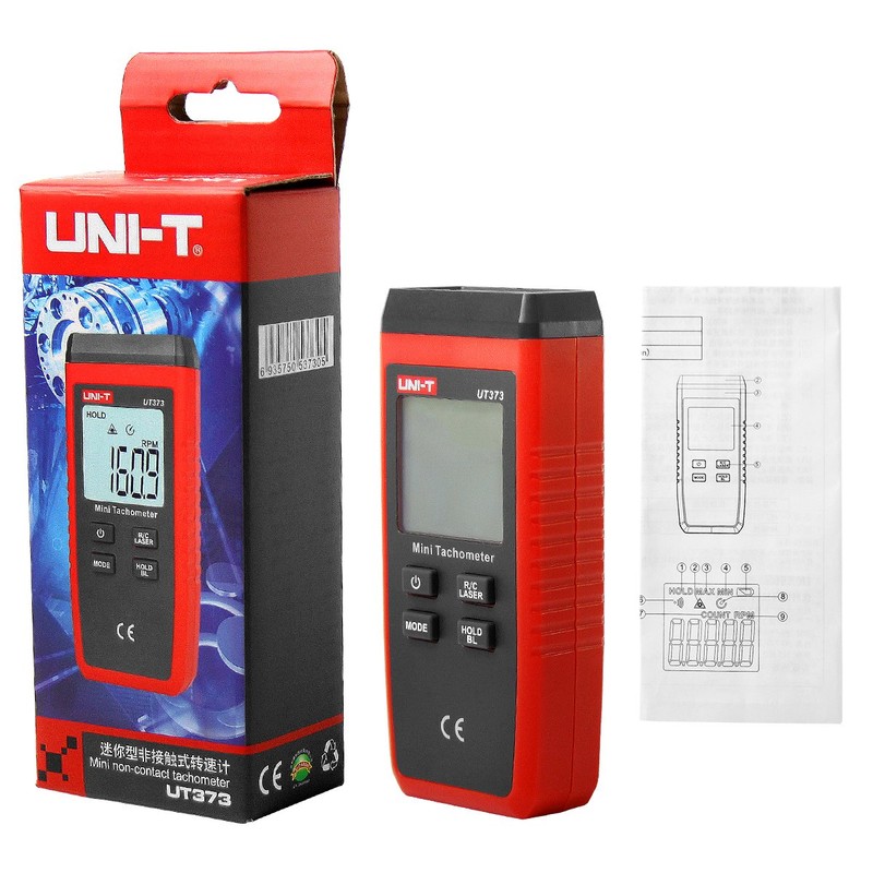 ANRIS UNI-T UT373 Mini Digital Laser Tachometer LCD Display Non-Contact