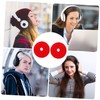 KOMBIUDA 1 Pair Durable Earphone Protective Covers of Knitted Dust