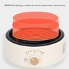 Electric Hot Plate, 360 Deg Heating Countertop Single Portable Electric