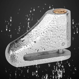 Candado Impermeable Freno Disco Motocicleta Bicicleta Seguro Bloqueo Compatible con Vehículos con Llanta de Disco