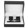 Cufflinks Tie Clip Set Stainless Steel Classic Business Style Electroplating