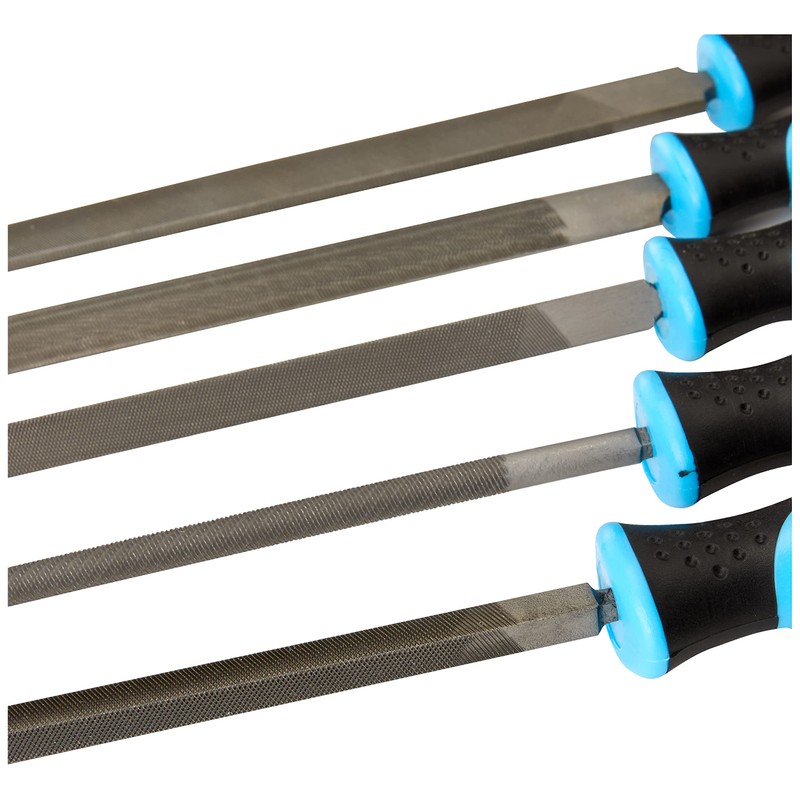 Blue Spot Tools 22654 B/SPOT Handled File Set (5-Piece)