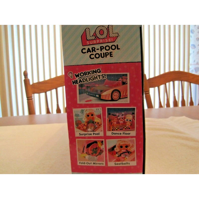 MGA L.O.L. Surprise! L.O.L. SURPRISE CAR-POOL COUPE WITH EXCLUSIVE DOLL,