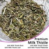 Milk Thistle Tea Loose Leaf, Cardo Mariano Milk Thistle Dried