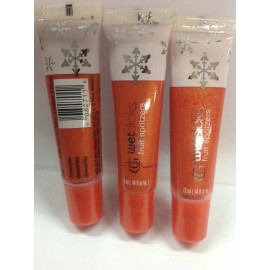 CoverGirl LOT OF 3 X CoverGirl Wetslicks Fruit Spritzers ( CLEMENTINE ) Lip Gloss .