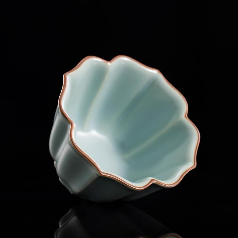 Apingjenz Tea Cup, Chinese Famous Ru Kiln Teacup, Ru Porcelain