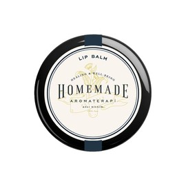 Homemade Aromaterapi | Citrus Lip Balm – With Orange Peel Oil, Shea Butter, Calendula & Squalane | Nourishing Lip Care for Dry or Chapped Lips | Natural Moisture & Citrus Glow | 0.35 Oz