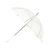 Globe 76941306 Women's Long Umbrella, because Color Piping Clear Umbrella,