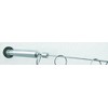 Wire Shower Curtain Rod Kit 196.85in / 500cm– Chrome