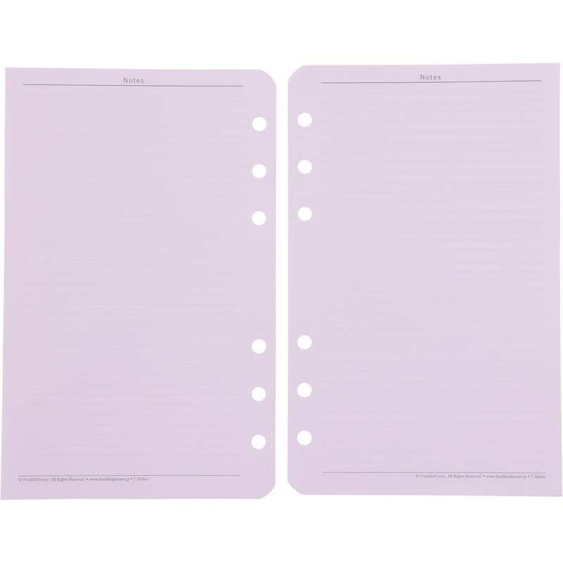 Franklin Planner 7 Habits Daily Refill, 12 Month Edition, Begins