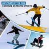 Cienfy Protective Padded Shorts EVA Tailbone Pad for Snowboarding, Skating