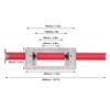 Cabinet Hardware Jig 64mm 96mm 128mm 192mm Laser Engraved Portable