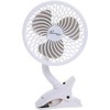 Dreambaby Caged Deluxe EZY-Fit Clip On Fan, White, S