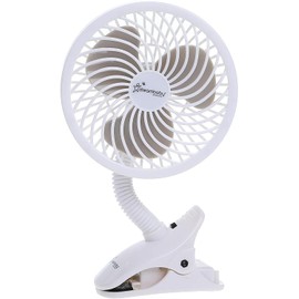 Dreambaby Caged Deluxe EZY-Fit Clip On Fan, White, S