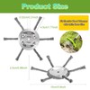 2025 Universal 6-Inch Trimmer Head - Steel Wire Replacement for
