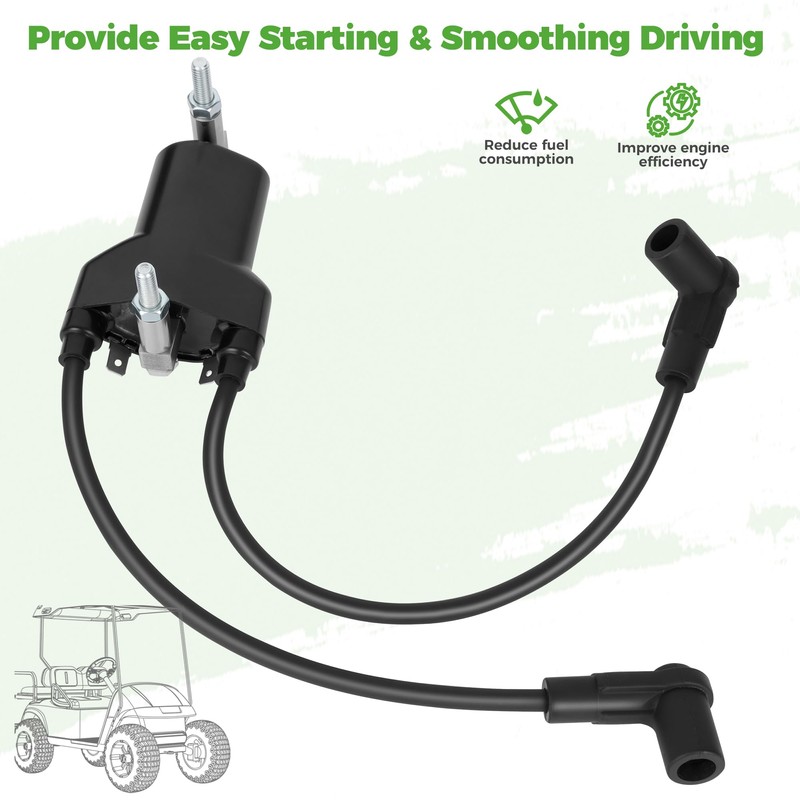 10L0L Dual Ignition Coil for EZGO TXT, Medalist, Marathon 4