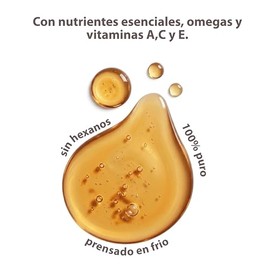 100% Aceite de Rosa Mosqueta Regenerador e Hidratante para Cicatrices, Estrías, Manchas y Arrugas - 100% Puro y Natural - Virgen Extra Prensado en Frí