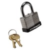 Kryptonite Laminated Steel Key Bike Padlock, Heavy-Duty 44mm Security Lock