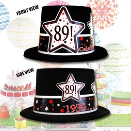1935 89th Birthday Top Hat (Each)