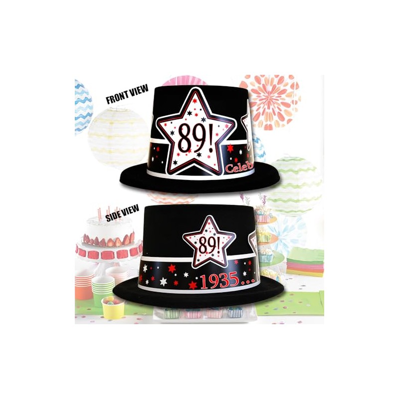 1935 89th Birthday Top Hat (Each)