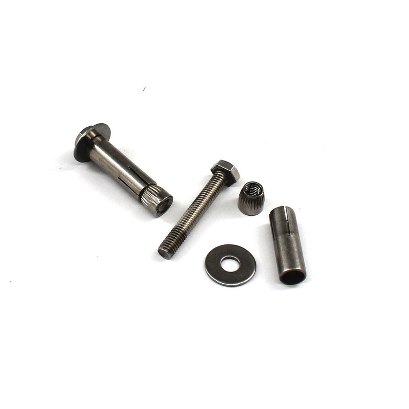 10 pcs of M6*50 Fine Processed 304 Stainless Steel Sleeve