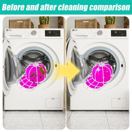 Cap Washer Cage Baseball Cap Washing Cage Hat Washing Cage for Washing Machine – White Plastic Cap Washer Cage Protector Prevents Deformation – Fits Most Caps – 33×22×13cm