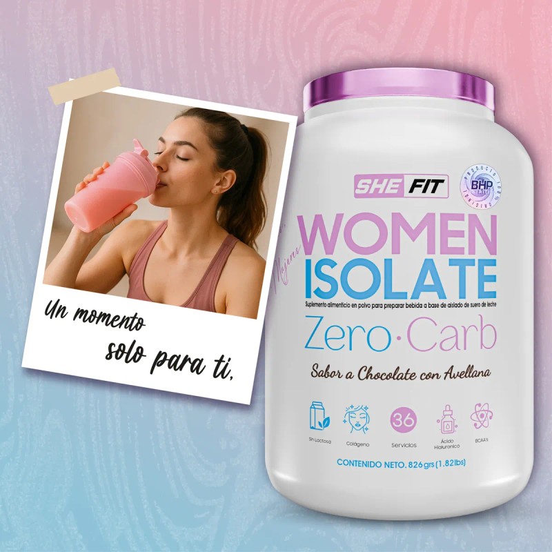 Bhp- She Fit- Women Isolate Zero Carb | 36 Servicios.