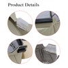 Priprilod Tan Perforated Leather Driver Side Bottom Replacement Seat Cover