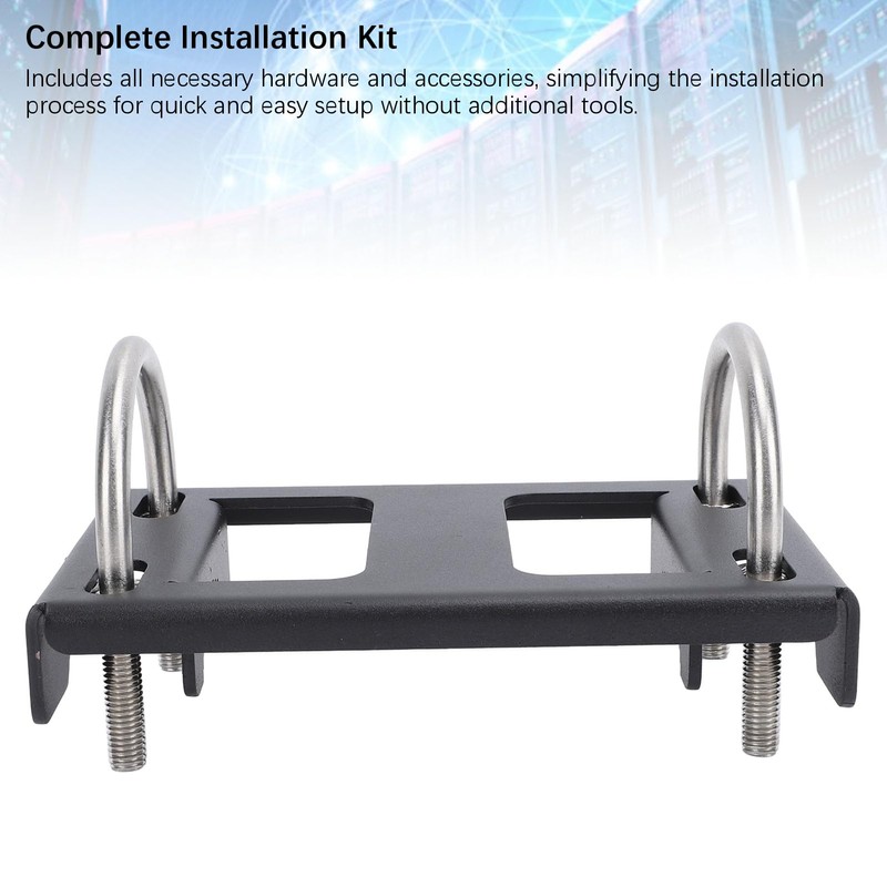 Antenna Pole Mount Kit, Heavy Duty Mount Bracket with Double
