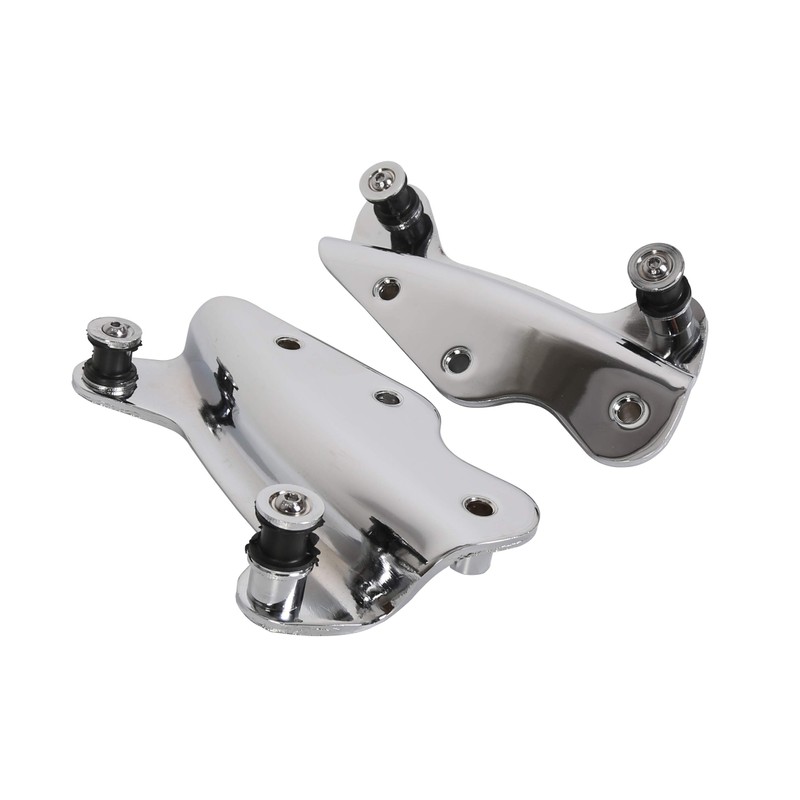 HECASA 4 Point Steel Docking Hardware Kit Chrome Compatible with