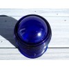 Crouse Hinds Cobalt Blue Airport Runway Glass Globe Markers Light