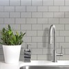 DICOFUN Metal Peel and Stick Backsplash Wall Tiles, 12"x12" Brush
