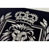 Diamond Etched Products Crown King Lion Car Tag Diamond Etched