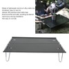 Small Folding Table Aluminium Alloy Lightweight Portable Picnic Table with