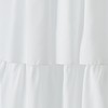 Curtainworks Flounced Ruffle Rod Pocket one Curtain Panel, 63 in,