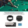 Aluminum Cue Chalk Holder Clip Octagon 2 Layers Silent Billiard