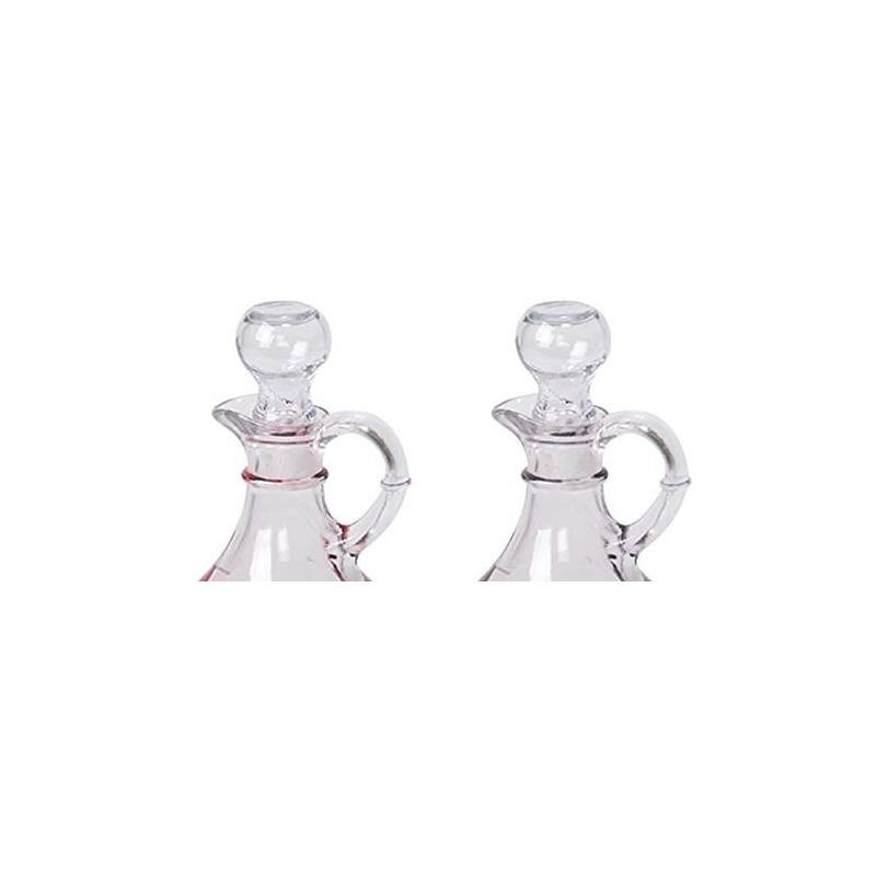 Sudbury Glass Cruet Set, 6 1/2 Inch, Set of 2