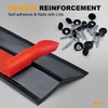 Garage Door Seal Top and Sides Seal Strip, Universal Rubber