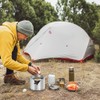 Lixada Titanium Camp Stove Windscreen, Collapsible, Ultra Thin, 0.001 inch
