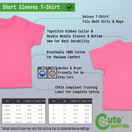 Custom Toddler T-Shirt I Love My Pop Grandfather Grandpa Boy & Girl Clothes