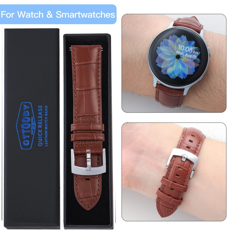 [OTTOODY] Watch Band, Watch Band, 0.7 inch (18 mm), 0.8